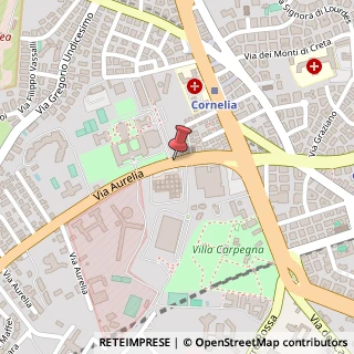 Mappa Via Aurelia,  485, 00165 Roma, Roma (Lazio)