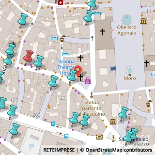 Mappa Via di S. Pantaleo, 00186 Roma RM, Italia (0.121)