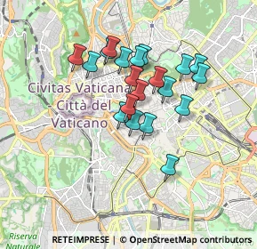 Mappa Vicolo dei Granari, 00186 Roma RM, Italia (1.4955)