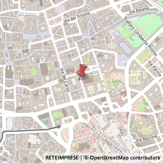 Mappa Piazza Santi Apostoli, n. 81, 00187 Roma, Roma (Lazio)