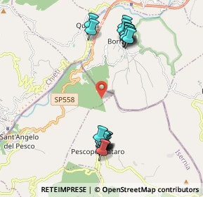 Mappa Unnamed Road, 86080 Pescopennataro IS, Italia (2.29524)