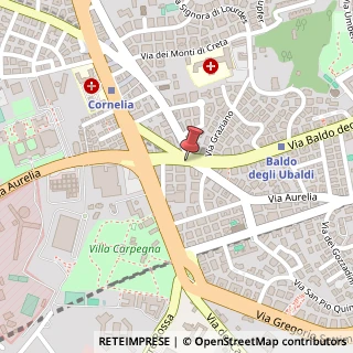 Mappa Piazza Irnerio, 57, 00165 Roma, Roma (Lazio)