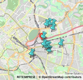 Mappa Piazza di Santa Maria Consolatrice, 00159 Roma RM, Italia (1.35917)