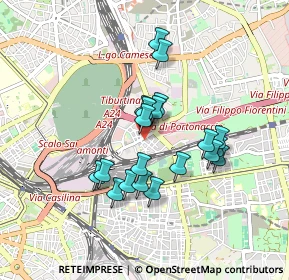 Mappa Piazza di Santa Maria Consolatrice, 00159 Roma RM, Italia (0.766)