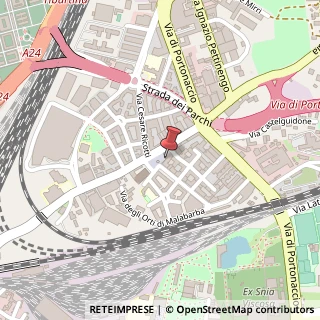 Mappa Piazza di Santa Maria Consolatrice, 12/E, 00159 Roma, Roma (Lazio)
