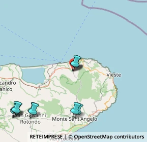 Mappa Via Silvio Ferri, 71018 Vico del Gargano FG, Italia (21.56636)