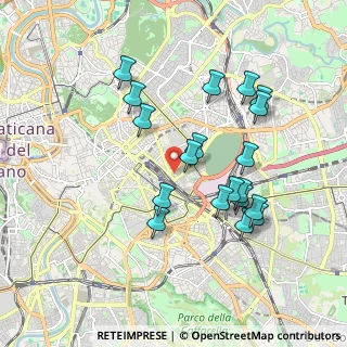 Mappa Via dei Salentini, 00185 Roma RM, Italia (1.88632)