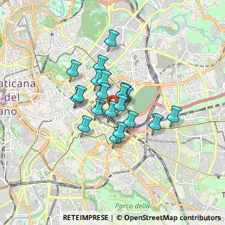 Mappa Via dei Salentini, 00185 Roma RM, Italia (1.2155)
