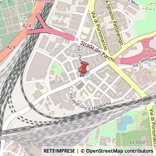 Mappa Via di Casal Bertone, , 00159 Roma, Roma (Lazio)