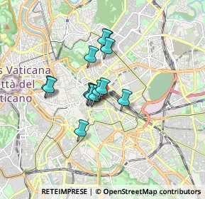 Mappa Via dell'Esquilino, 00185 Roma RM, Italia (1.23286)