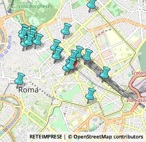 Mappa Via dell'Esquilino, 00185 Roma RM, Italia (0.982)