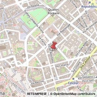 Mappa Via del Boschetto, 46, 00184 Roma, Roma (Lazio)