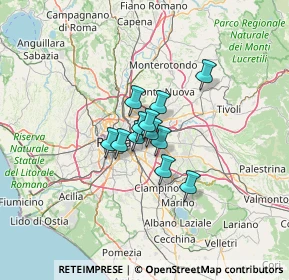 Mappa Centro commerciale Auchan Collatina a, 00177 Roma RM, Italia (7.18583)