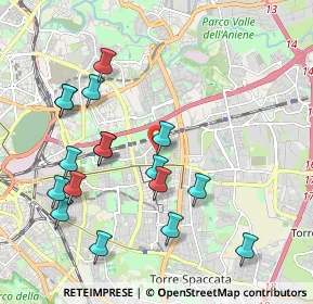 Mappa Centro commerciale Auchan Collatina a, 00177 Roma RM, Italia (2.26)