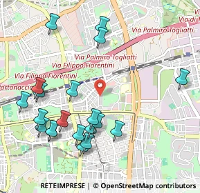 Mappa Centro commerciale Auchan Collatina a, 00177 Roma RM, Italia (1.2265)