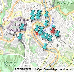 Mappa Via del Gonfalone, 00186 Roma RM, Italia (0.756)