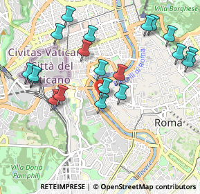 Mappa Via del Gonfalone, 00186 Roma RM, Italia (1.148)