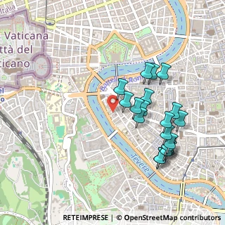 Mappa Via dei Bresciani, 00186 Roma RM, Italia (0.5135)
