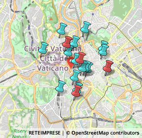 Mappa Via del Gonfalone, 00186 Roma RM, Italia (1.316)