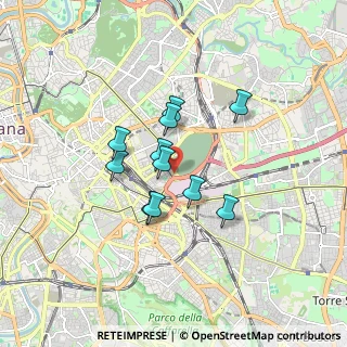 Mappa Via dello Scalo S. Lorenzo, 00185 Roma RM, Italia (1.30727)