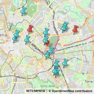 Mappa Via dello Scalo S. Lorenzo, 00185 Roma RM, Italia (2.23938)