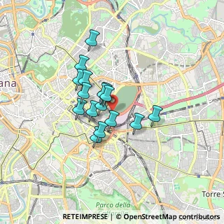 Mappa Via dello Scalo S. Lorenzo, 00185 Roma RM, Italia (1.2875)