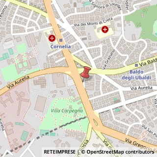 Mappa Via dei Carpegna, 11, 00165 Roma, Roma (Lazio)