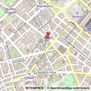 Mappa Via Urbana, 21, 00184 Roma, Roma (Lazio)