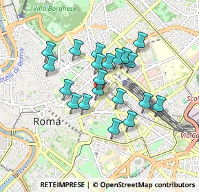 Mappa Via dell'Esquilino, 00184 Roma RM, Italia (0.747)