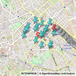 Mappa Via dell'Esquilino, 00184 Roma RM, Italia (0.3295)