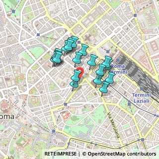 Mappa Via dell'Esquilino, 00184 Roma RM, Italia (0.3375)