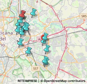 Mappa Via Antonino Campanozzi, 00177 Roma RM, Italia (4.31)