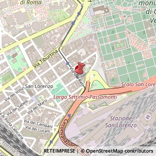 Mappa Via dei Reti, 44, 00185 Roma, Roma (Lazio)