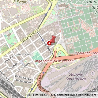 Mappa Via dei Piceni, 43, 00185 Roma, Roma (Lazio)