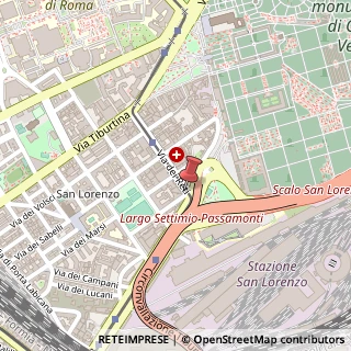 Mappa Via dei Reti, 58/A, 00185 Roma, Roma (Lazio)