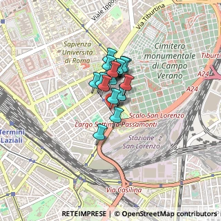 Mappa Via dei Reti, 00185 Roma RM, Italia (0.24474)