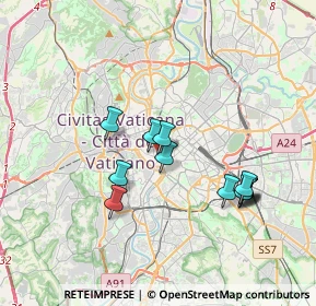 Mappa Via della Palombella, 00186 Roma RM, Italia (3.5025)