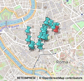 Mappa Via della Palombella, 00186 Roma RM, Italia (0.2665)