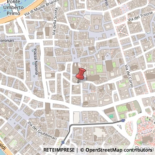 Mappa Via di S. Chiara, 39, 00186 Roma, Roma (Lazio)