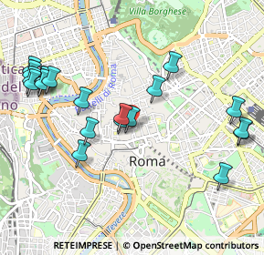 Mappa Via di Sant Ignazio, 00186 Roma RM, Italia (1.2095)