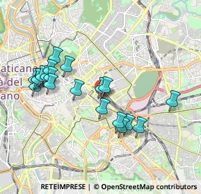 Mappa Via Filippo Turati, 00185 Roma RM, Italia (1.9695)