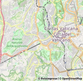 Mappa Piazza Irnerio, Roma, Italia (1.698)