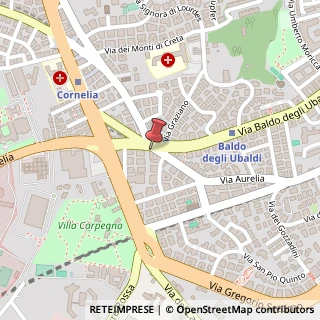 Mappa Piazza Irnerio, 49-50, 00165 Roma, Roma (Lazio)