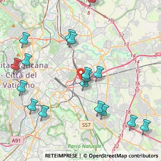Mappa Via Baldassarre Orero, 00159 Roma RM, Italia (5.27706)