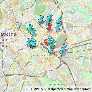 Mappa Piazzale Sisto V, 00185 Roma RM, Italia (1.6215)