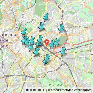 Mappa Piazzale Sisto V, 00185 Roma RM, Italia (1.609)