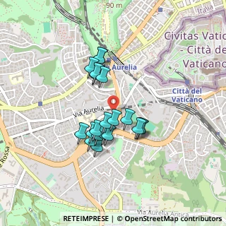 Mappa Via Agostino Richelmy, 00165 Roma RM, Italia (0.365)
