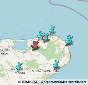 Mappa Vicolo II di Lalla, 71018 Vico del Gargano FG, Italia (12.45462)