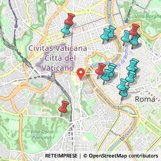 Mappa Via del Gianicolo, 00165 Roma RM, Italia (1.26421)