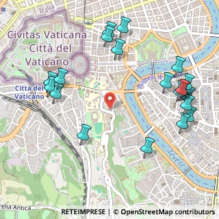 Mappa Via del Gianicolo, 00165 Roma RM, Italia (0.6795)